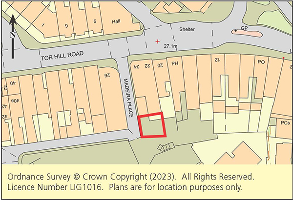 Lot: 137 - LAND WITH PLANNING FOR SINGLE THREE-BEDROOM DWELLING -